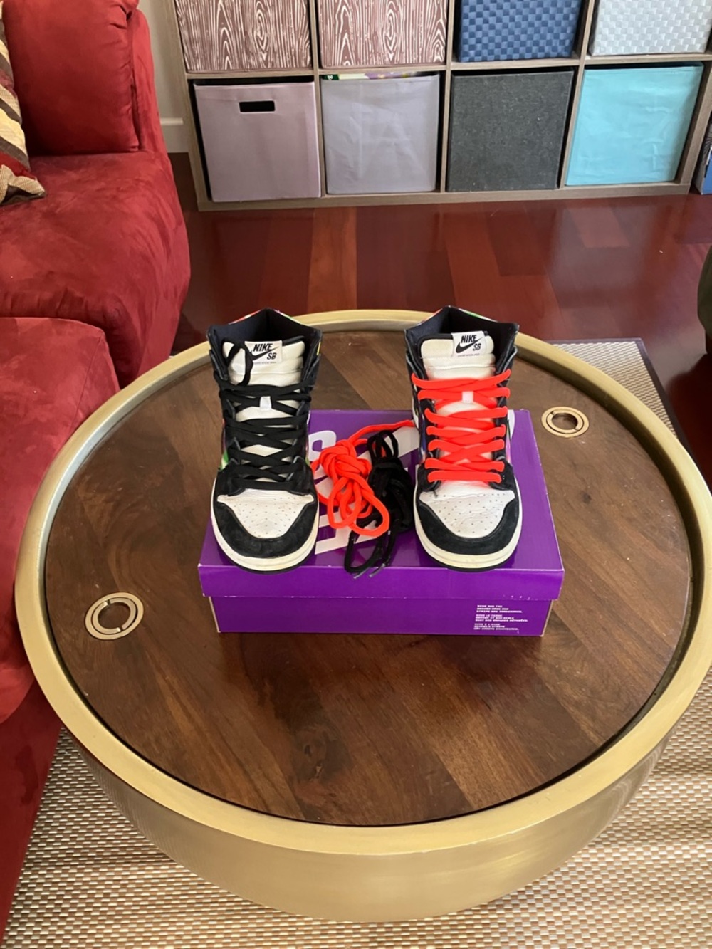 Nike SB Dunk High TV Signal CZ2253-100 Men’s 9